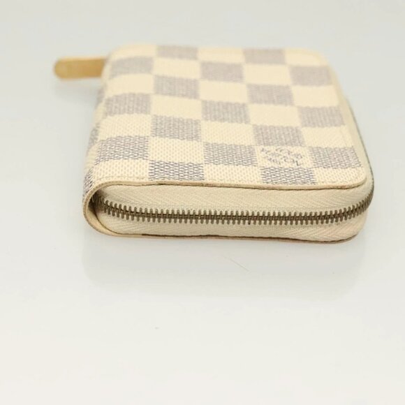 LOUIS VUITTON Damier Azur Zippy Coin Purse N60138 LV Auth 129059 - Picture 6 of 16